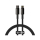 Kabel Baseus Kabel CATLWJ-01 Lightning - USB-C PD 20W 480Mb/s 1m - czarny